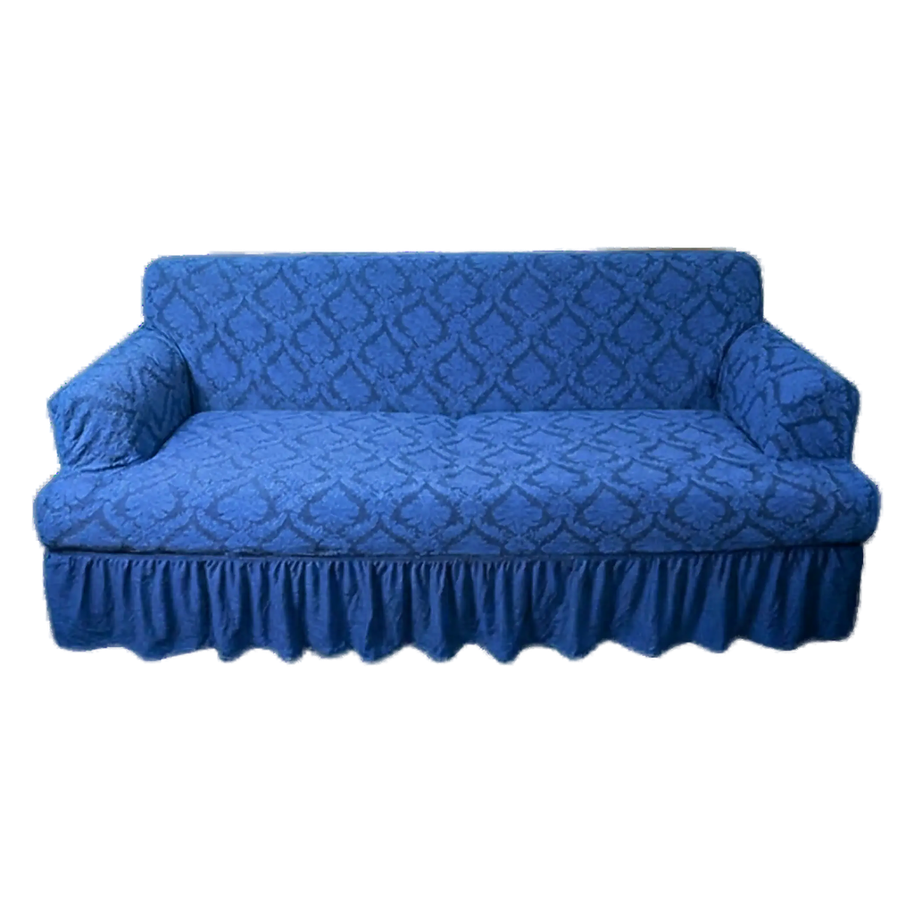 Sofa Cover - Jaquard (Set, ازرق (33))